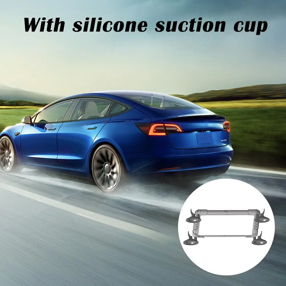 Mini Protective Case Cover with Silicone Suction Cup Anti Bump Anti Drop Outdoor Waterproof Design for Tesla V7O5