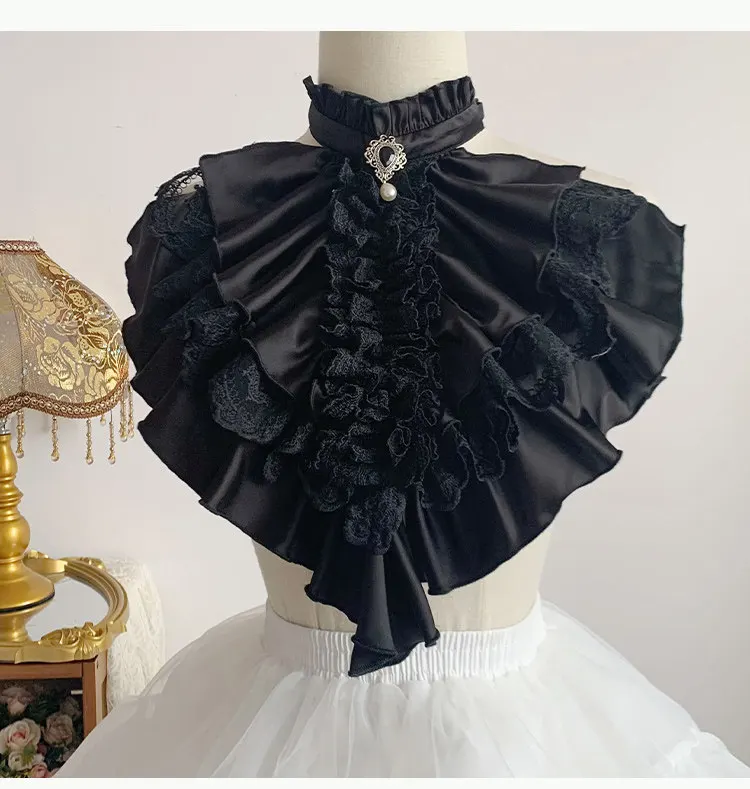 Lolita Gentleman Tie Luxury Fashion Anime Tie Performance Dress Shirt Water Scarf Scarf Waiver Prince Style High End Gift