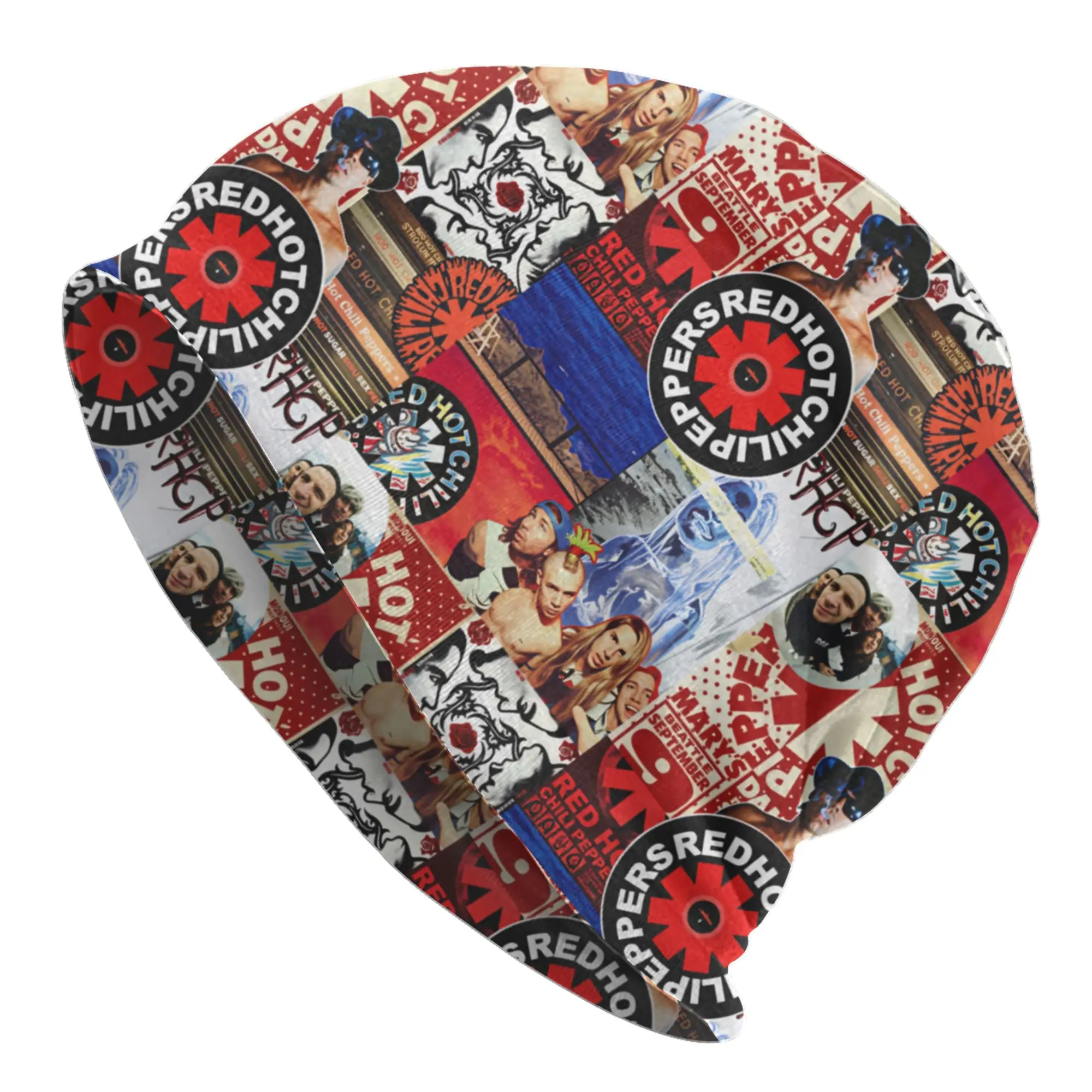 R-Red H-Hot C-Chili P-Peppers Skullies Beanies Caps Streetwear Winter Warm Knit Hats Unisex Adult Rock Band Bonnet Hats
