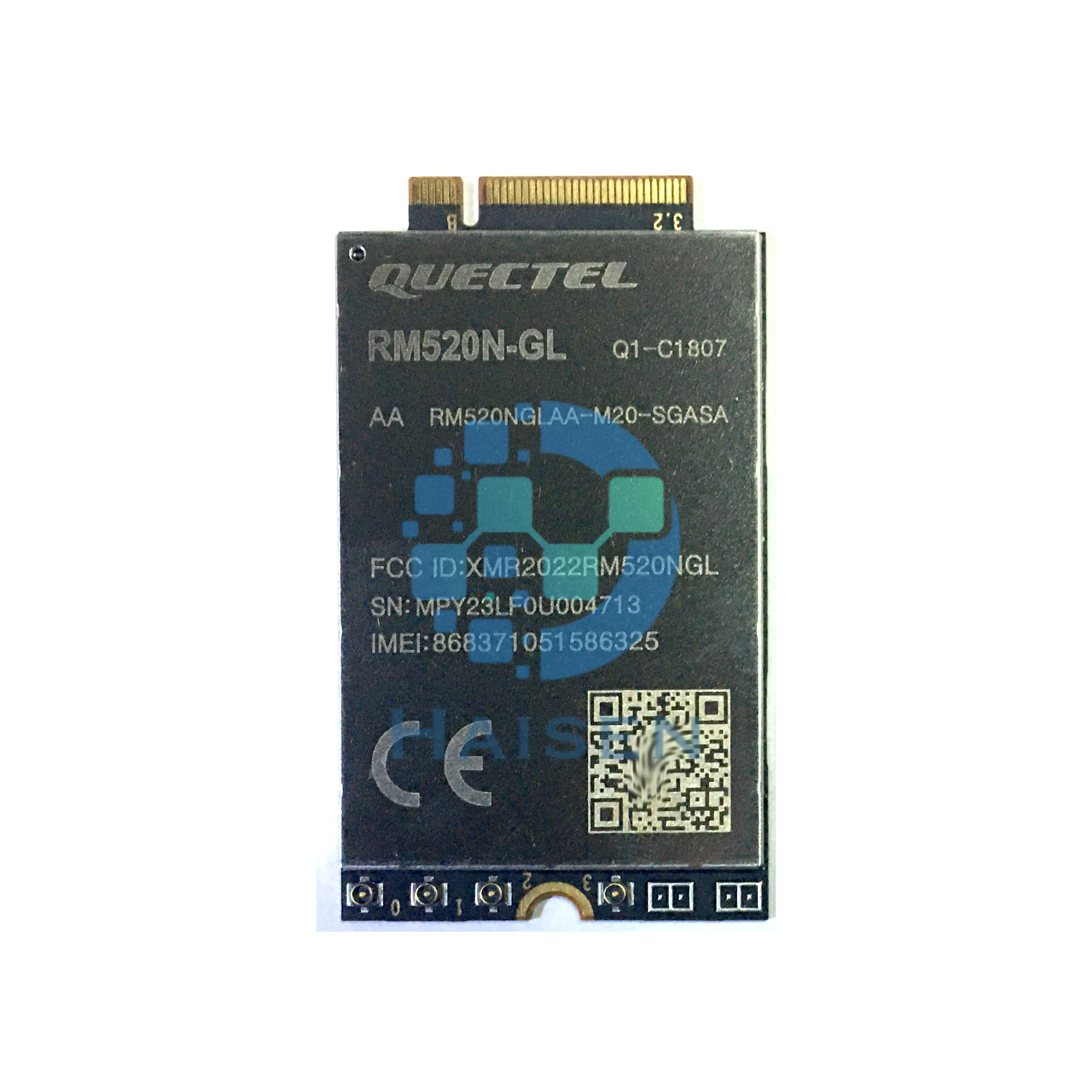 HAISEN Quectel RM520N-GL RM520NGLAA-M20-SGASA 5G M.2 module with adapter with antenna with accessory set RM520NGLAA-M20-SGASA