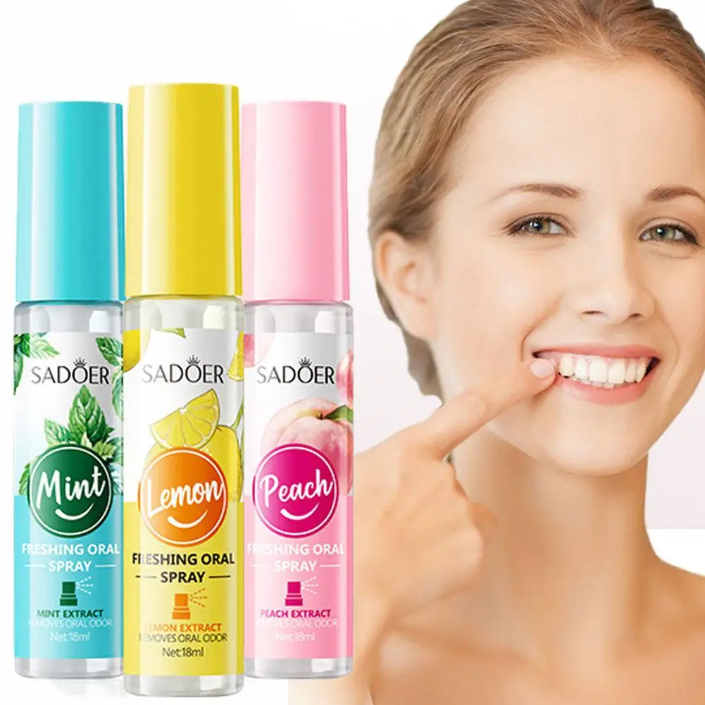 Muntsmaak Orale Spray Mondstof Smaak Orale Rook Aanhoudende 20/22Ml Draagbare Zorg Mondspray L2h8