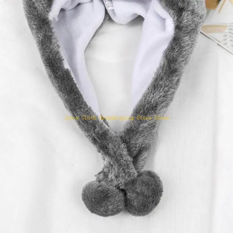 قبعة الفيل القطيفة، قبعة المخلوق المقاومة للرياح، أغطية الرأس، دعائم أداء الوالدين والطفل، 10 أقراص مضغوطة #1