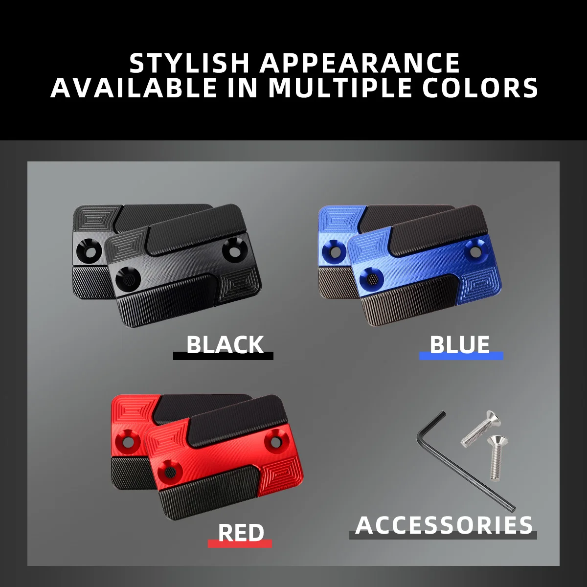 دراجة نارية CNC الألومنيوم الفرامل أسطوانة رئيسية خزان غطاء مناسبة ل PCX/Forza/MT/Force/SYM MMBCU/Husky/UHR150 تعديل جزء