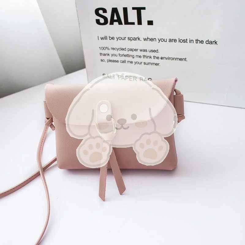 Small Crossbody Bag Pink Faux Leather Adjustable Buckle Strap Stylish Mini Purse for Evening Party Events