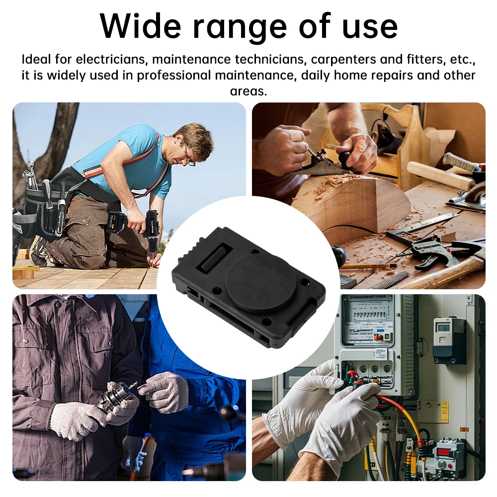 43 мм магнитная пряжка ремня, регулируемая портативная резиновая пленка, сильная магнитная присоска, присоска, аксессуары для хранения оборудования