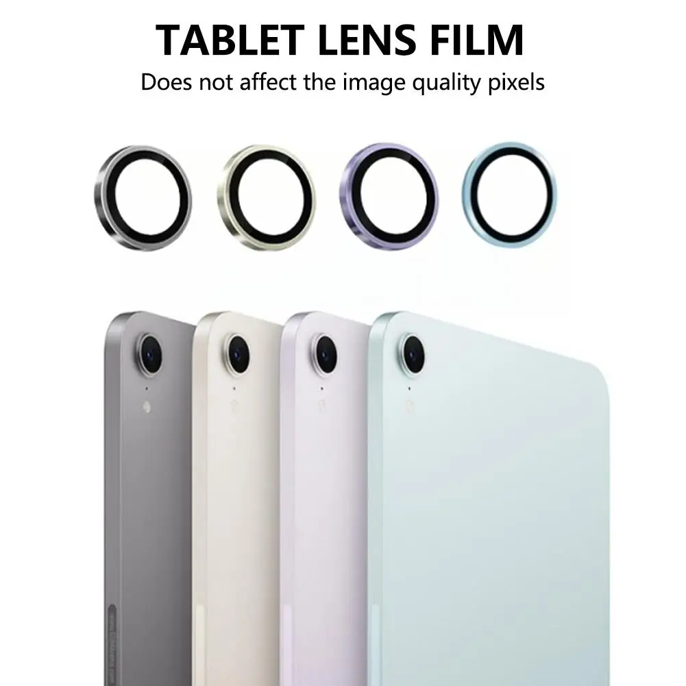 Tablet Lens Film For Apple IPad Mini7 Screen Protector Film Camera Lens Sticker Metal Eagle Eye Lens Anti-fall Potective Co S1V1