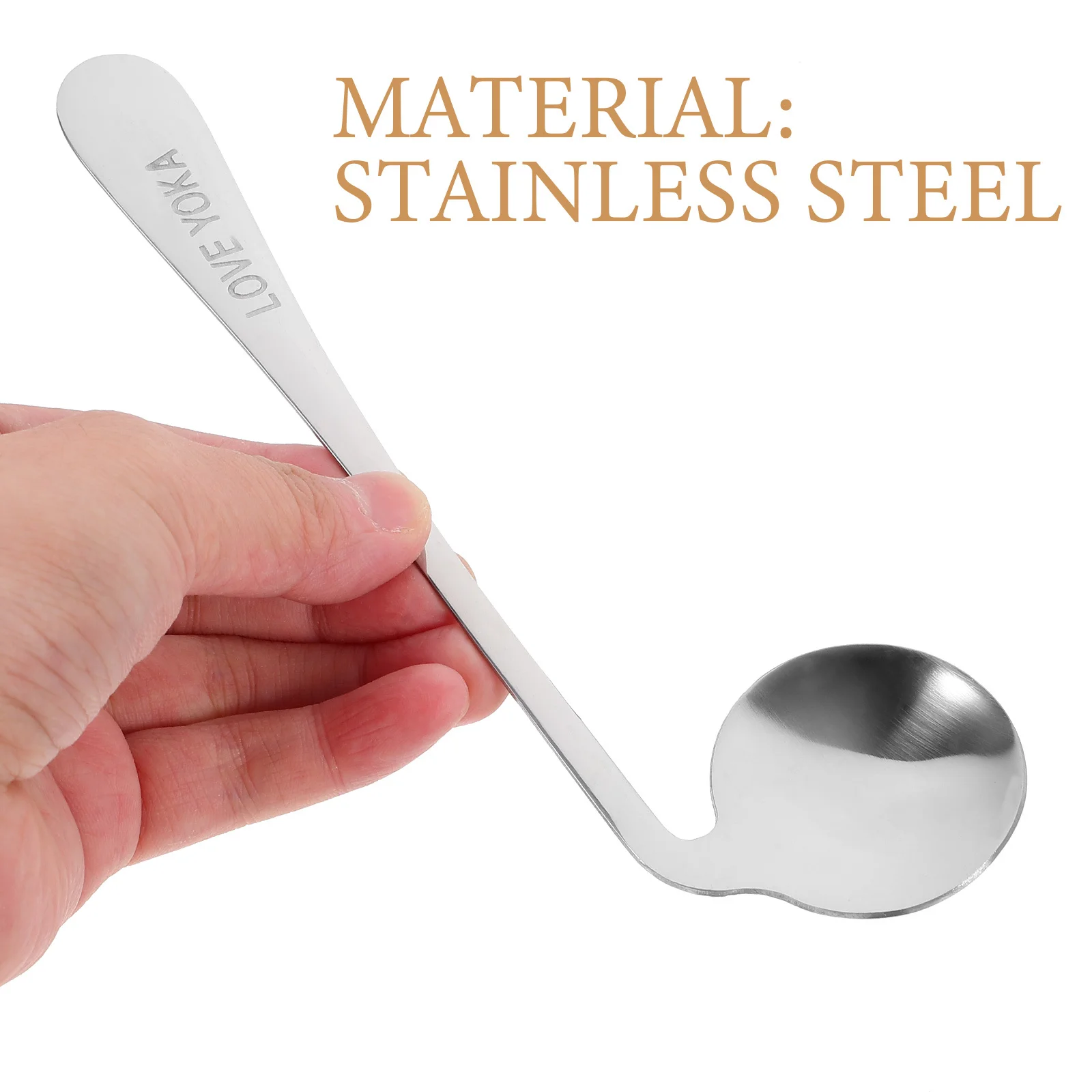 

1 комплект, набор изогнутых ложек и вилок, угловая посуда из нержавеющей стали для пожилых людей с ограниченными возможностями, помощь при кормлении, легкий, прочный