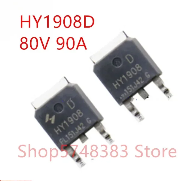 10 шт./лот 100% новый оригинальный HY1908P TO-220 HY1908B TO-263 HY1908D TO-252 HY1908 80 В 90 А MOS трубка