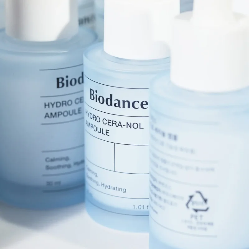 Biodance Hydro Cera nol Ampoule Soothing Hydrating Face Serum Calming Moisturizing Skin Repair Essence 30ml Collagen Facial Mask