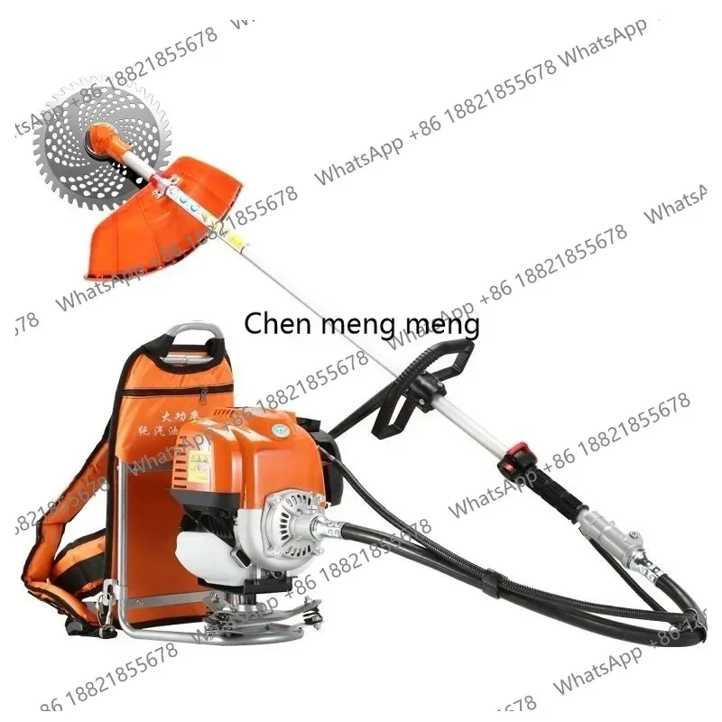 A55 Engine lawn mower four-stroke high-power backpack multi-functional small agricultural weeding and land reclamation