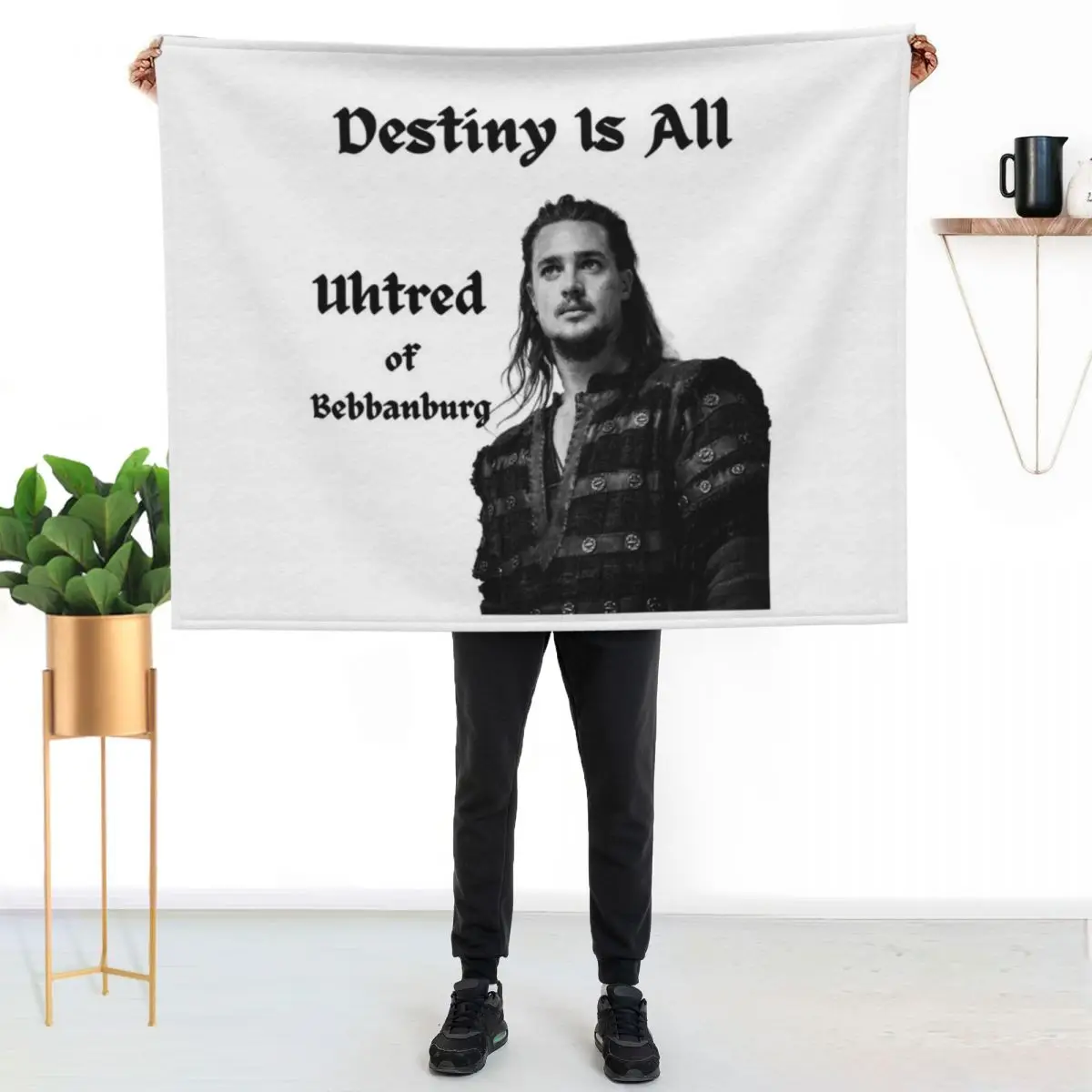 Destiny Is All Uhtred of Bebbanburg Throw Blanket Soft Designers Vintage Decorative Throw Thermals For Travel Sofa Blankets