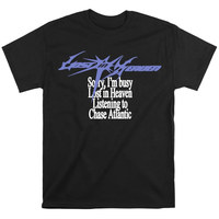 Lost in Heaven Print T-shirt Rock Band CHASE ATLANTIC Tshirts  Summer Women Tees Graphic Clothing Camisetas Top Women Clothing