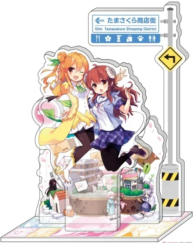 Anime Yuko Yoshida Momo Chiyoda Lilith Mikan Hinatsuki Acrilico Stand Doll Gioco Figura Modello Piastra Giocattolo Cosplay per il Regalo