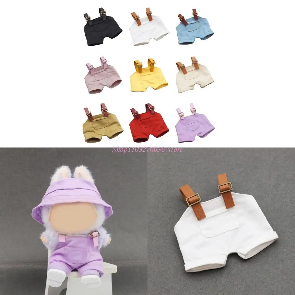 R6FD 1-3rd Gen Doll Clothing For 17Cm Figure Doll Plush Doll Easy Wear Doll Dressingup Overalls For Kids Adult Collector