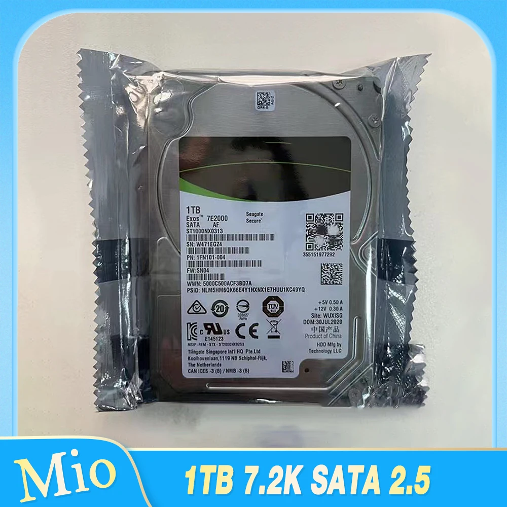 Server Hard Disk 1TB 7.2K SATA 2.5