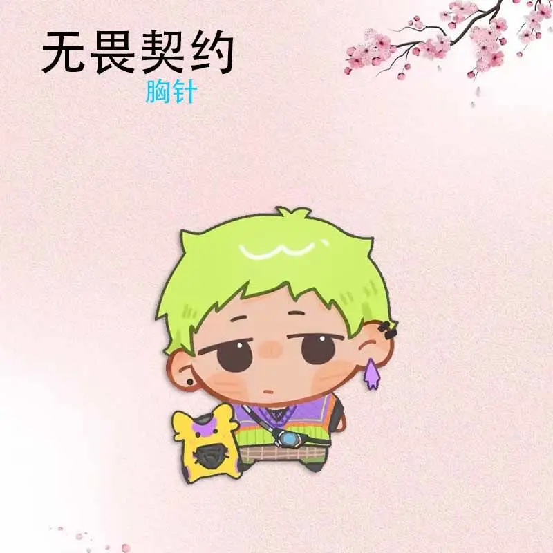 VALORANT أنيمي بروش شارات لعبة راينا اومين سكاي دبابيس الإكسسوارات لحقيبة الملابس قلادة الاطفال الأصدقاء هدية لمحبي اللعب كوس #5