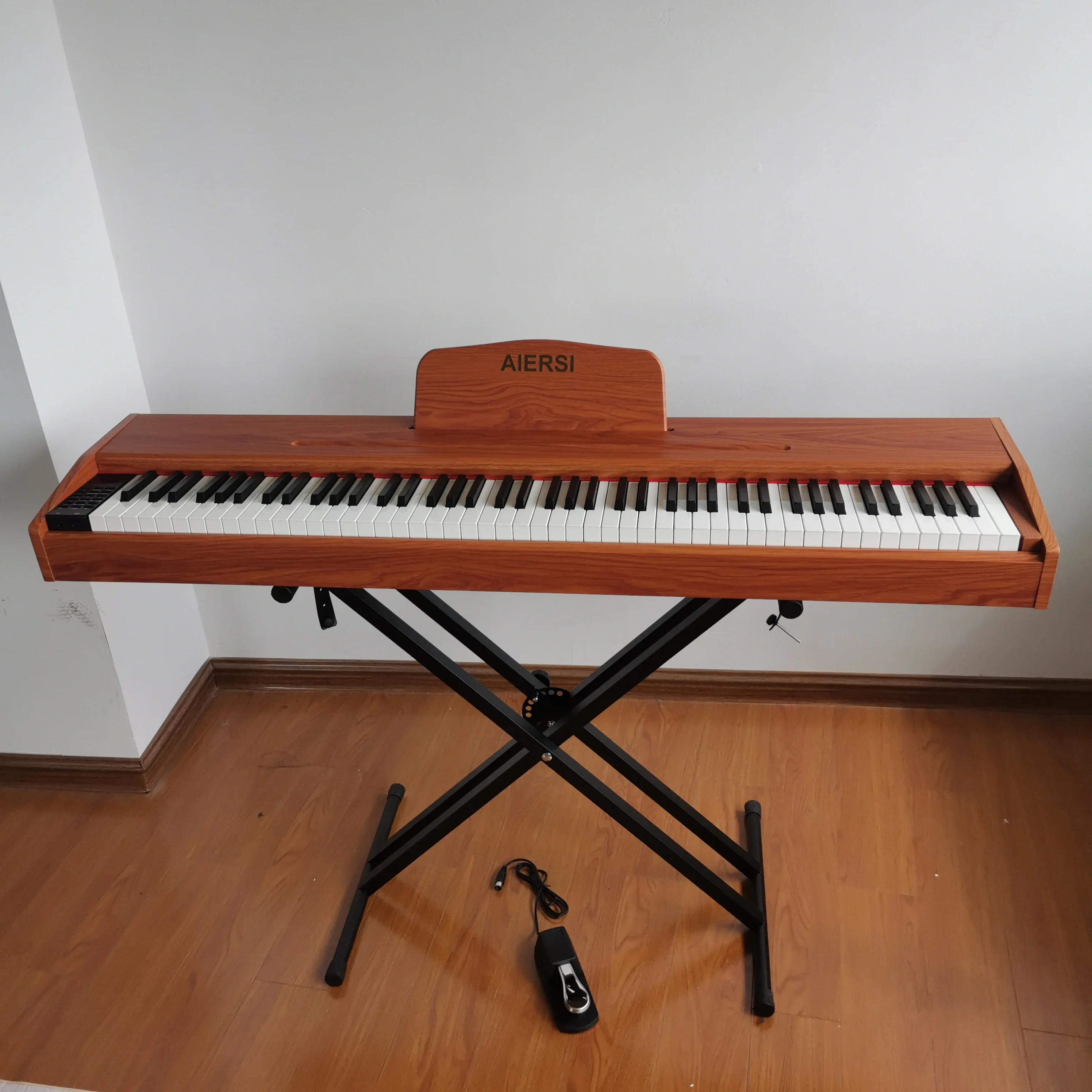 

Aiersi Digital Piano 88 Hammer Weight Keys Musical Instrument New Arrival French DREAM Source Professional Electronic Organ