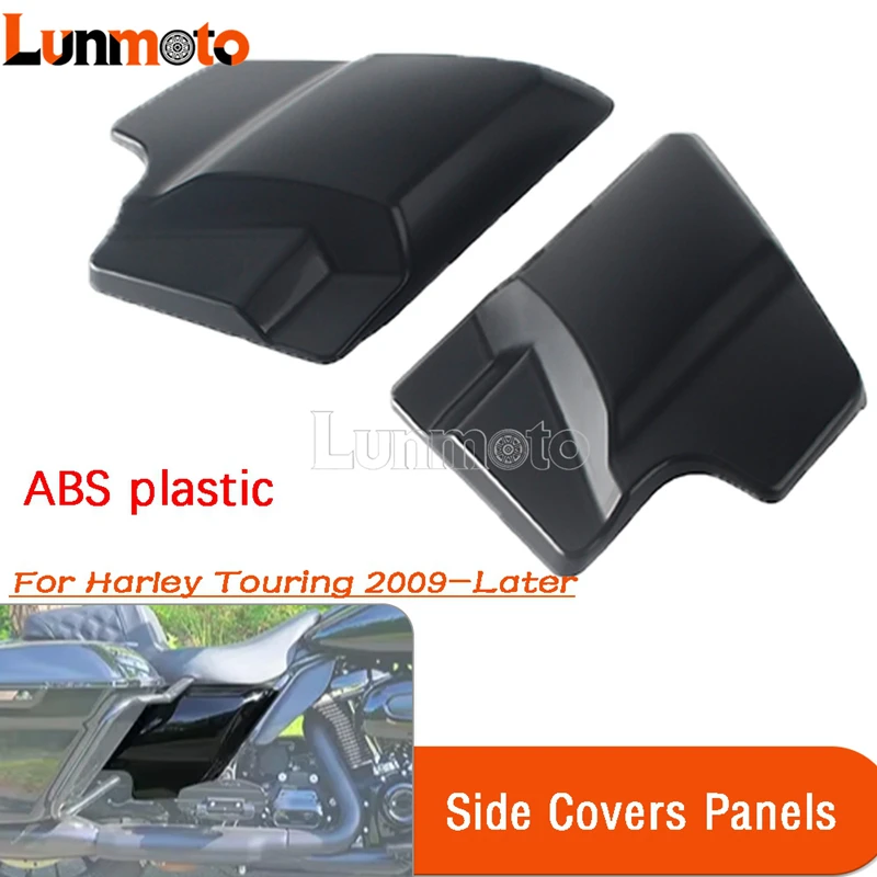 

Motorcycle Body Side Cover Panels Unpainted ABS Shell For Harley Touring Street Road Electra Tri Glide Ultra Limited FLRT 2009+