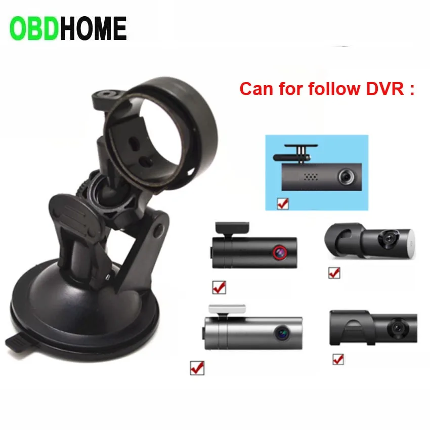 65mm Base Cylindrical Recorder Frame for 70MAI Staring X1 X2 Mini 360K6 DVR Camera Bracket Suction Cup Fixing Clip Dash Holder