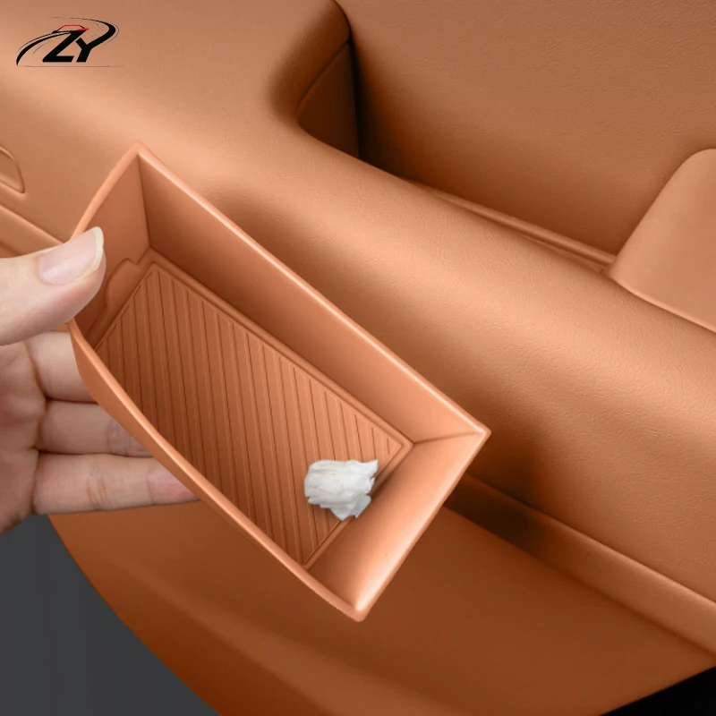 For Chery ICAR V27 ICAUR V27 2026 2027 Car Silicone Door Handle Storage Box Waterproof Multi-functional Storage Pad Accessories