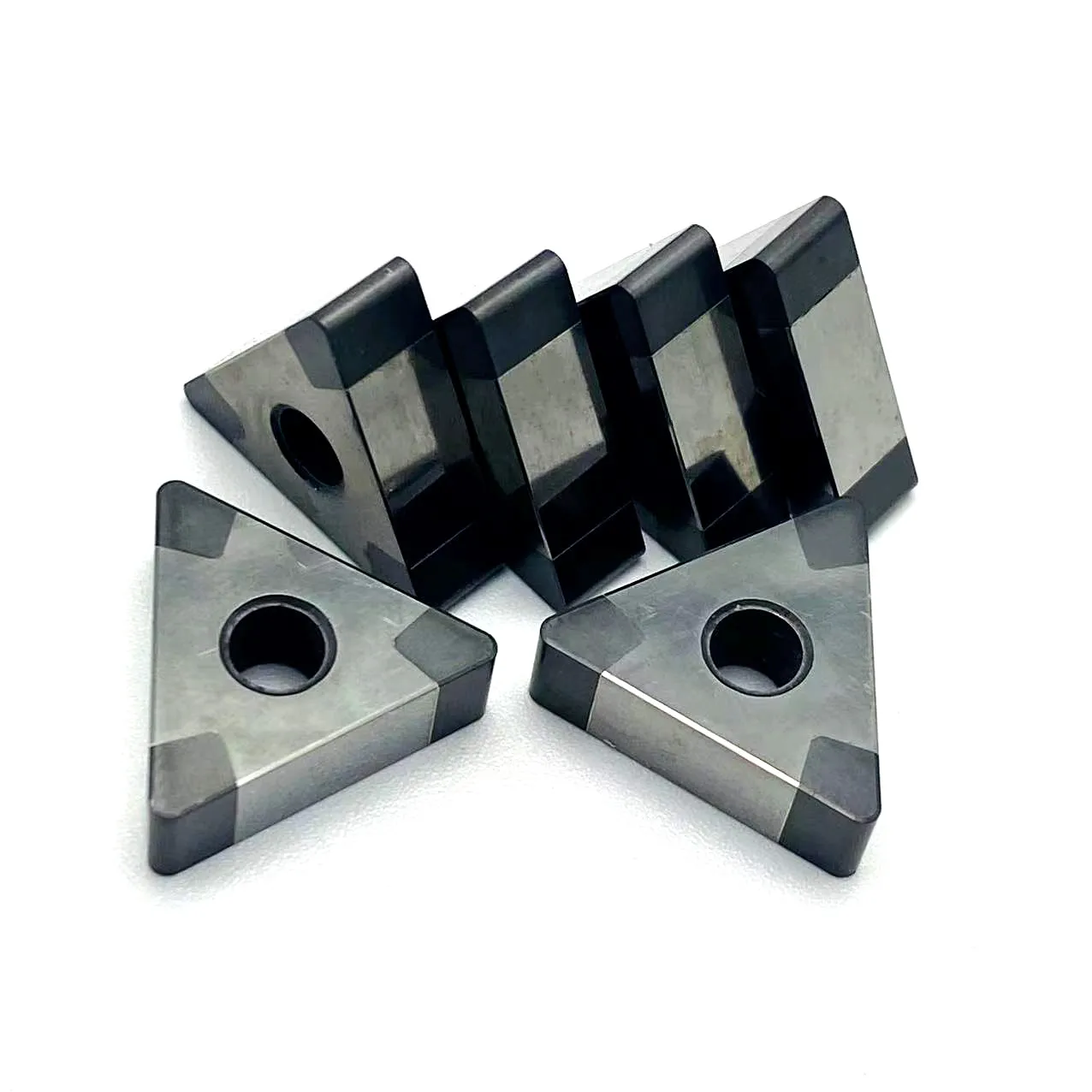 CBN TNMG160404 TNMG160408 CBN 6T Hardened Steel Boron Nitride Turning Inserts Carbide CNC Metal Lathe Tools TNMG 1604 Steel