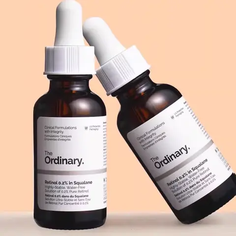 Ordinary Entry-level Retinol Serum 0.2% in Squalane 30ml Signs of Ageing Refine Pores Reduce Appearance of Dark Spots Wrinkles