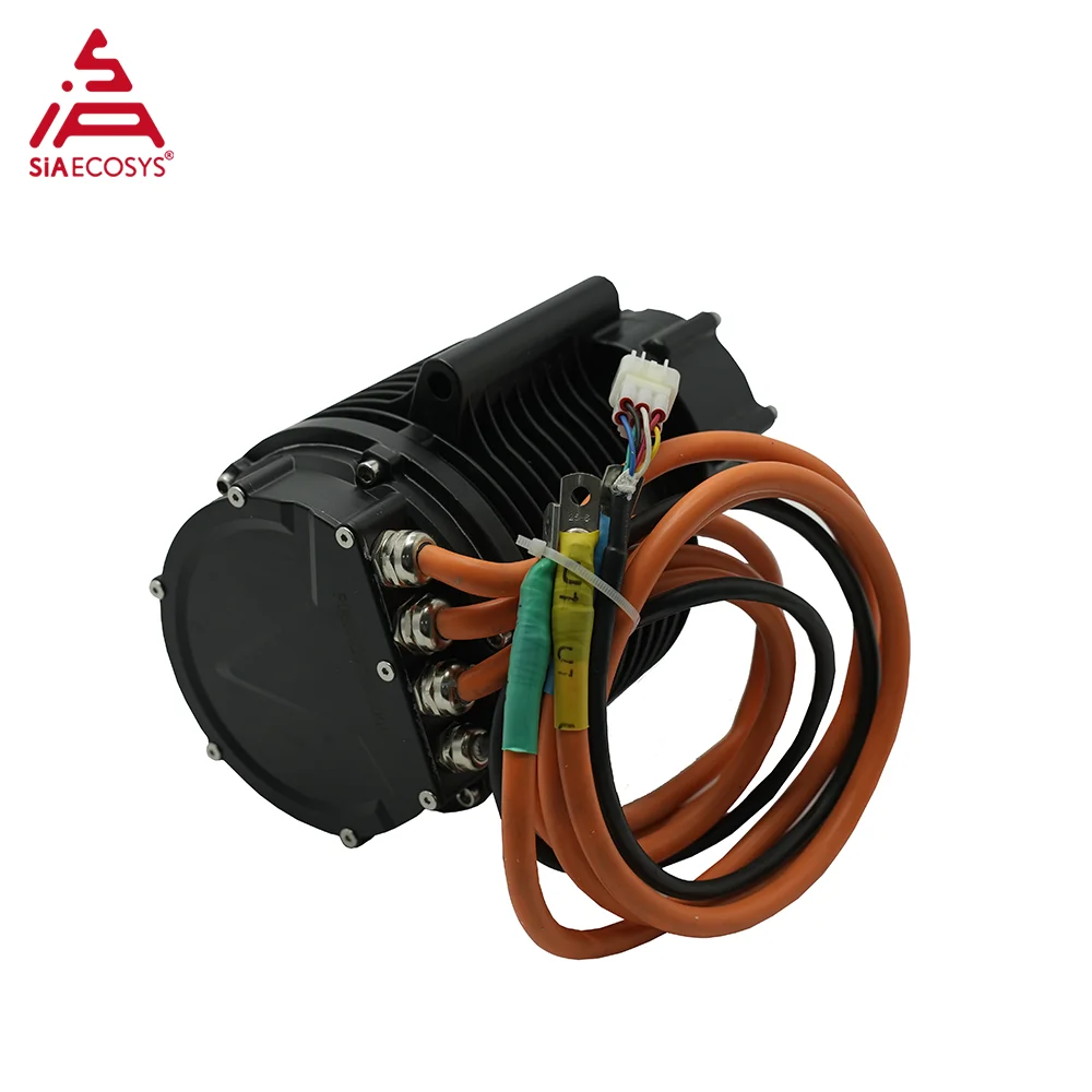 3500W SIAXDJ138A-80 Mid Drive Motor with Gearbox New Arrive 13000W Peak 52N.m Torque for Electric Motorcycle view 3