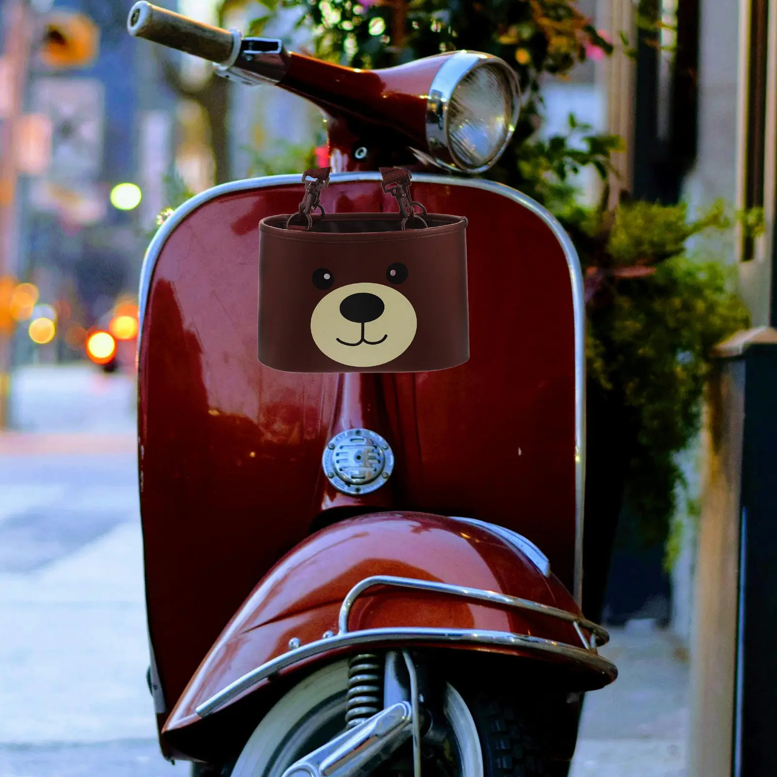 

Водонепроницаемый передний органайзер для мотоцикла и скутера, универсальная сумка для хранения инструментов из ПУ, большая вместимость