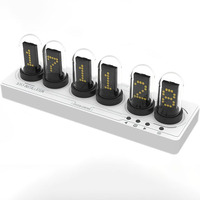 IPS Color Screen Clock Retro WIFI Control IPS Nixie Tube Alarm Clock DIY Clock Faces and Pictures for Game Room Decoration Gift