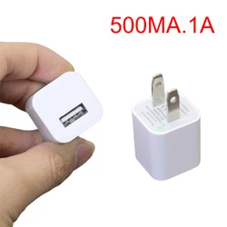 500MA 5V1A Type C Quick Charger Adapter For Android Fast Charging PD Charger Port Mobile Phoner Smart Phone USB Charging Head