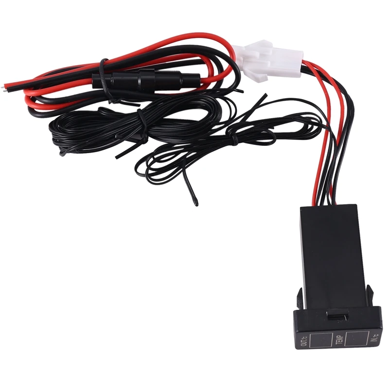 Car Interior And Exterior ABS Temperature Display Sensor For Toyota Camry Corolla Yaris RAV4 33X22.5Mm