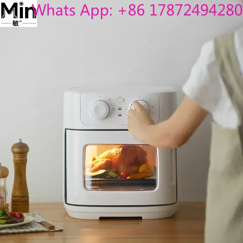 12L Large Capacity Visible Electric Multi Cooker & Air Fryer All-in-One
