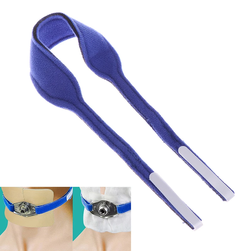 Univerual Bronchial Endotracheal Tube Soft Non-woven Fabric Neck Support Fixation Device Tracheostomy Belt Holder