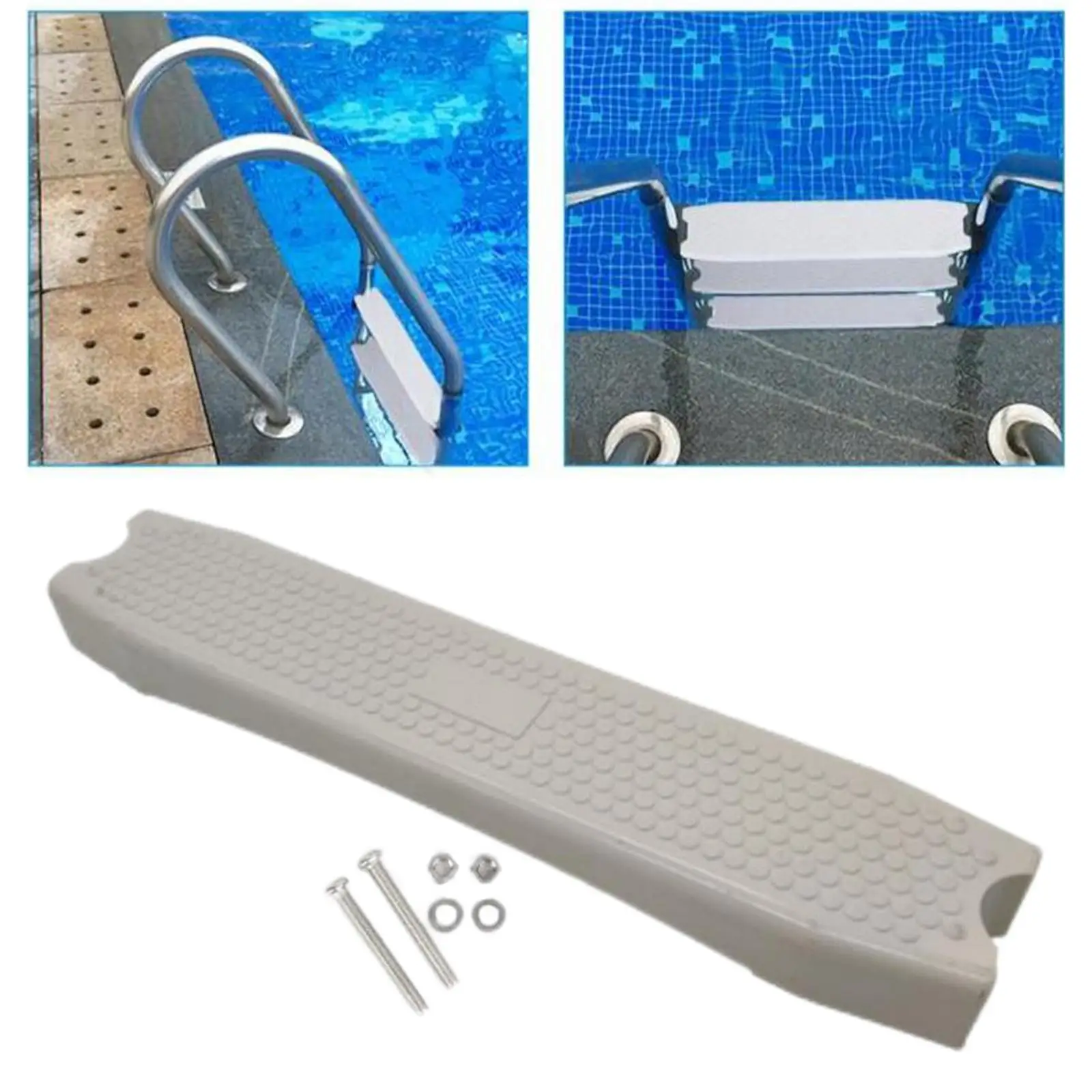 Plastic Escalator Pedal Non Slip Replacement with Screws Pedal Accessory in