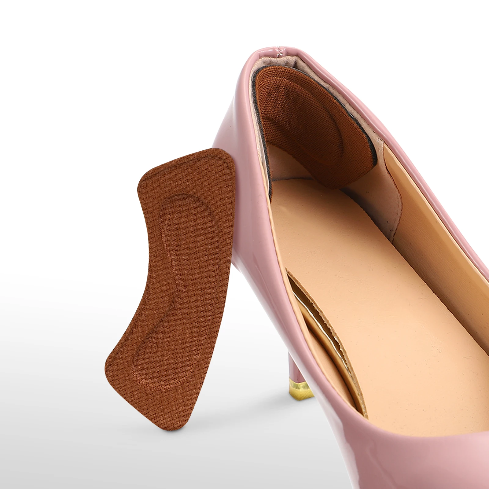 

8 Pairs High Heels Stickers Pad Pumps for Women Breathable Thick Grips Shoes Foot Cushion Pads Cushions Back of Sponge Miss