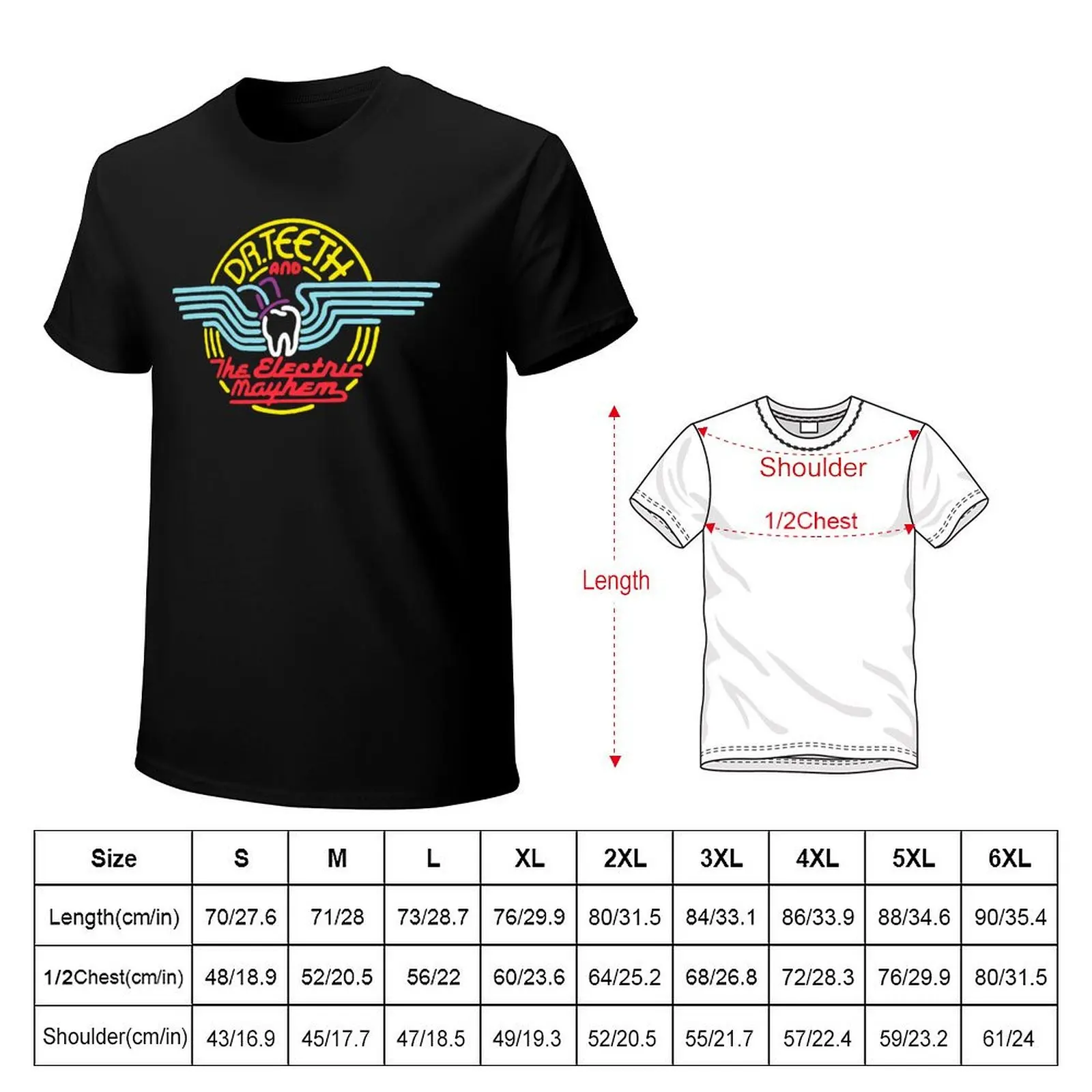 BEST SELLER - Dr Teeth And The Electric Mayhem Logo Merchandise T-Shirt Fashion Pattern Printed Tee Shirt