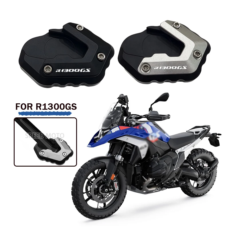 ملحقات الدراجة النارية BMW R 1300GS R1300GS Adventure ADV 2023 2024 2025 مسنده حامل جانبي للقدم لوحة تكبير