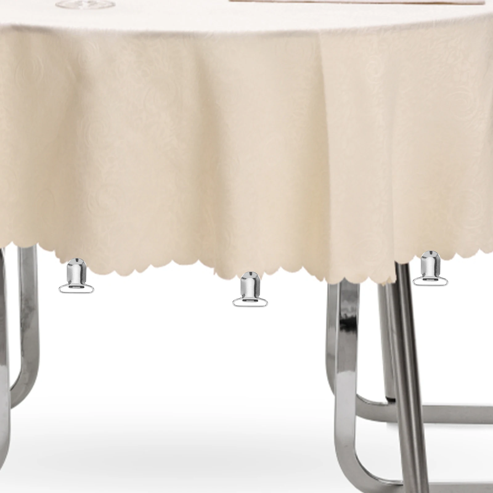

20Pcs Practical Tablecloth and Bed Sheet Clips Non Slip Fabric Holders for Neat Appearance At Home Suspenders Clip