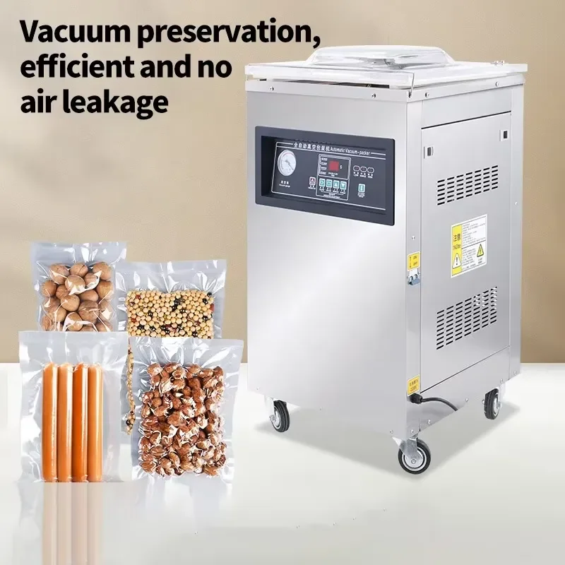 for Commercial Vacuum Sealer Machine Food Packer Plastic Bag Chamber Fish Meat Chicken Grain Beef Rice Nut Bean Packing
