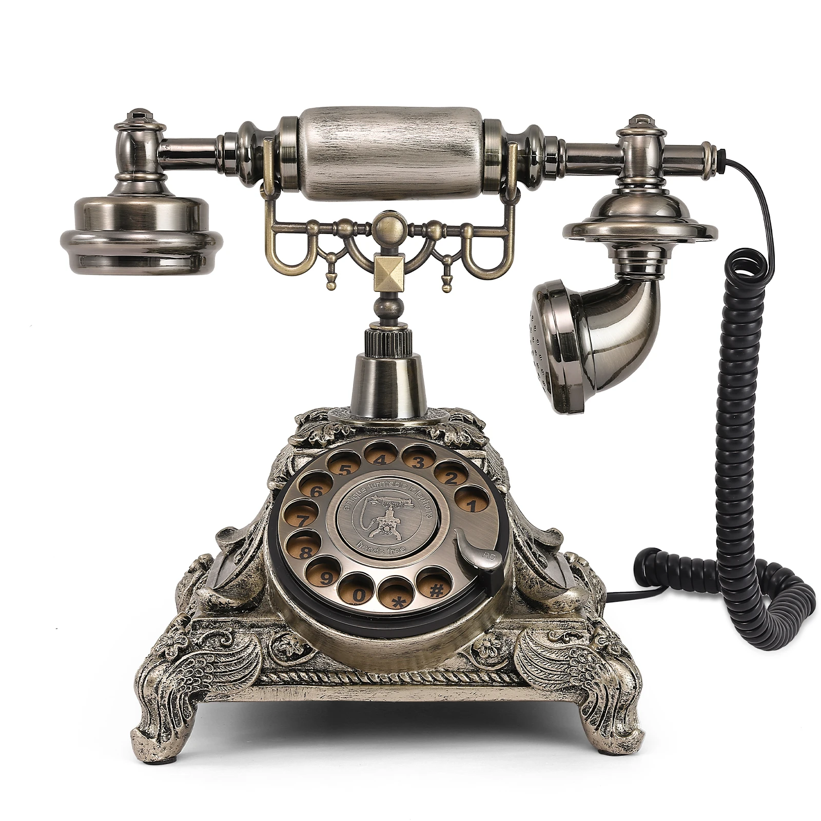 Classic European Decoration Audio Blessing Phonograph Decoration Recording Guest Phone Wedding Prayer Audio Message Book