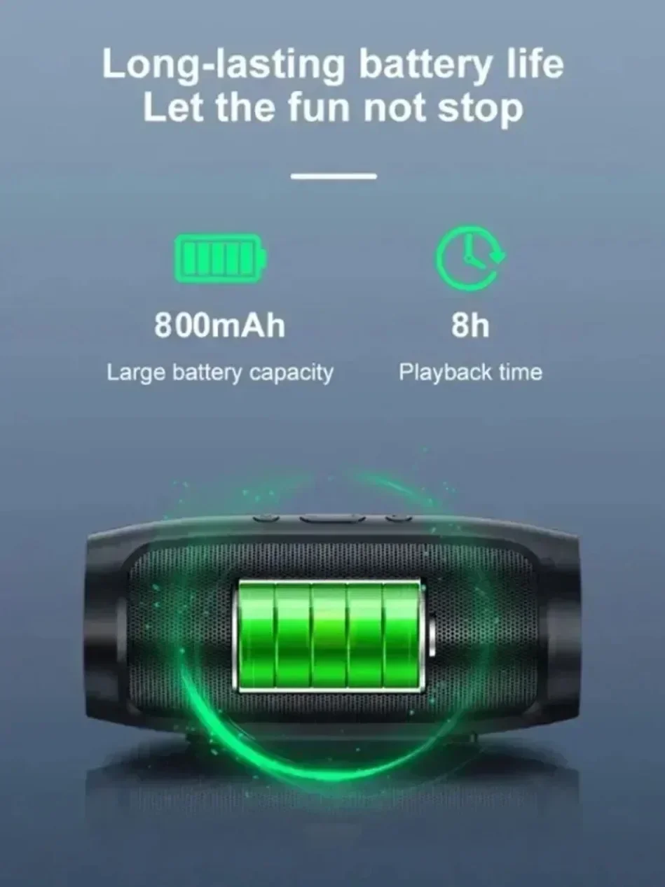 OnePlus Bluetooth 5.4 Lautsprecher TF USB FM Tragbarer Dual-Lautsprecher Stereo-Wiedergabe Sprachübertragung Subwoofer Kabelloser Lautsprecher 2026 – Detail 11