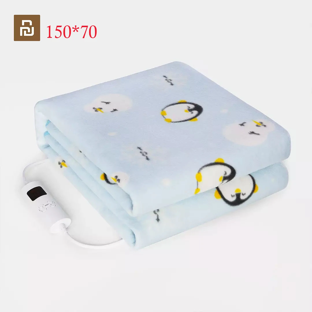 QinDao 220V Electric Blanket Safe Timing 9-speed Intelligent Temperature Control Water Wash High Temperature Mites Removal