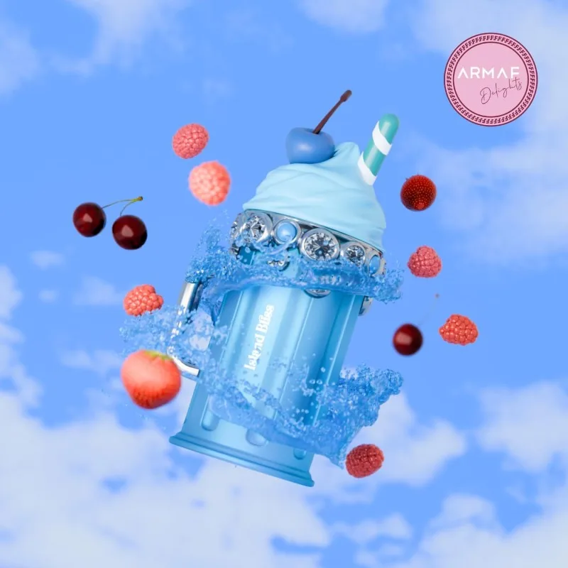 Armaf Delights Island Bliss for Men 100ML EDP Spray Cologne Persistence Arabian Women's Perfume Pheromone Long-lasting Fragrance view 4