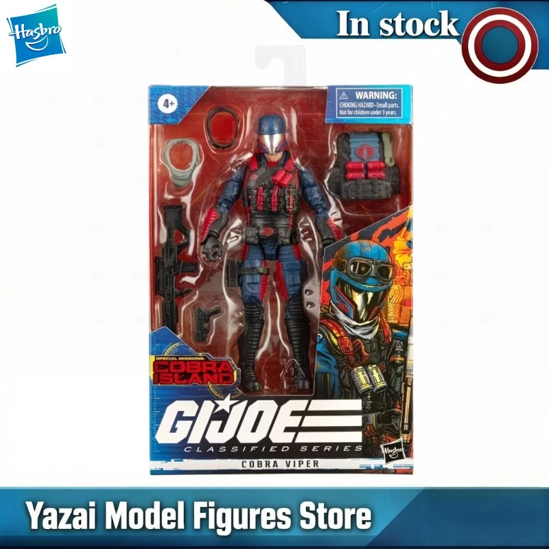 

Original Hasbro G.I.JOE CLASSIFIED SERIES COBRA VIPER Action Figure Model Toys Gift