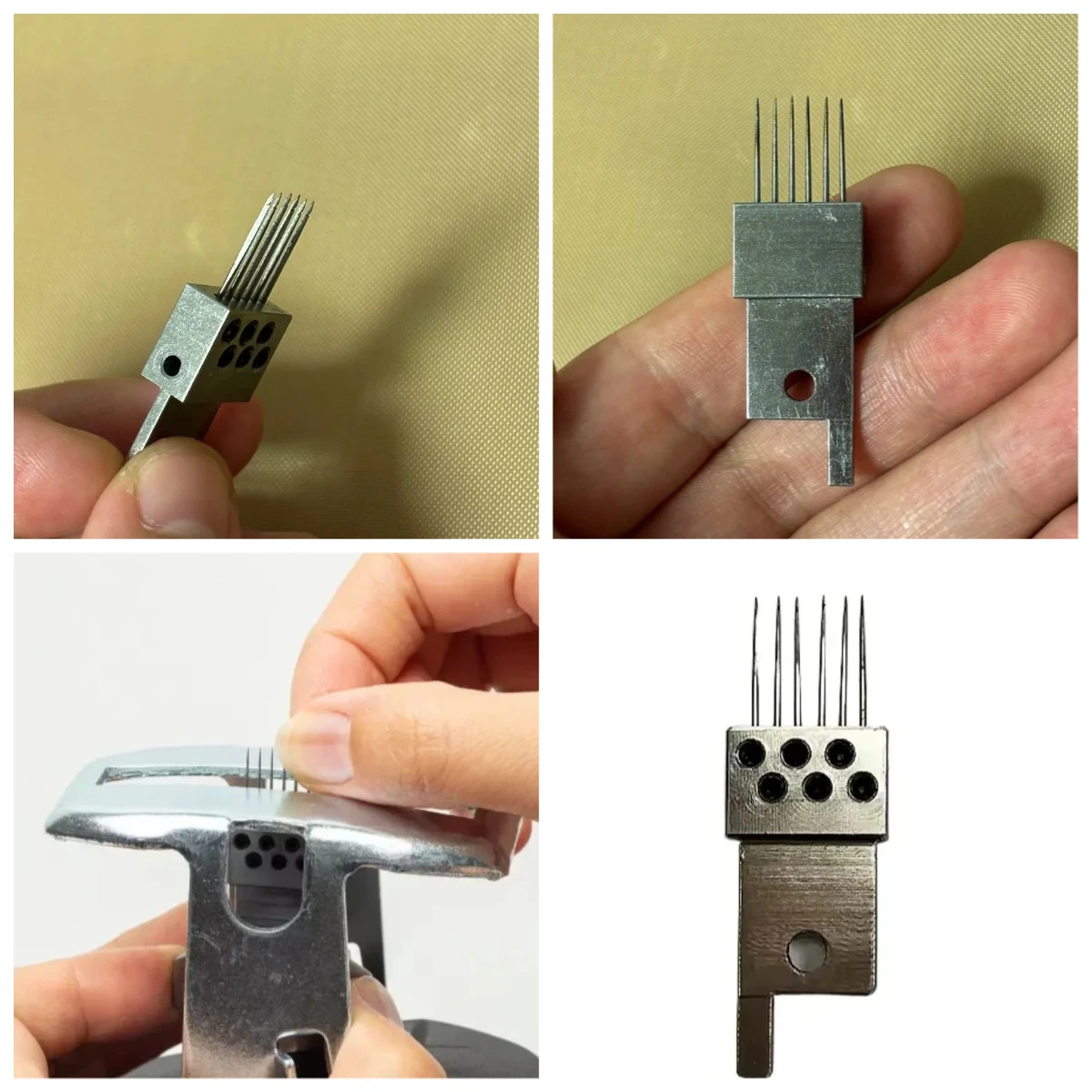 Hair Inject Machine For Making Pu Scalp Wig Inject Human Hair Stands for Manufacture of Male and Female Hand Wig Needle