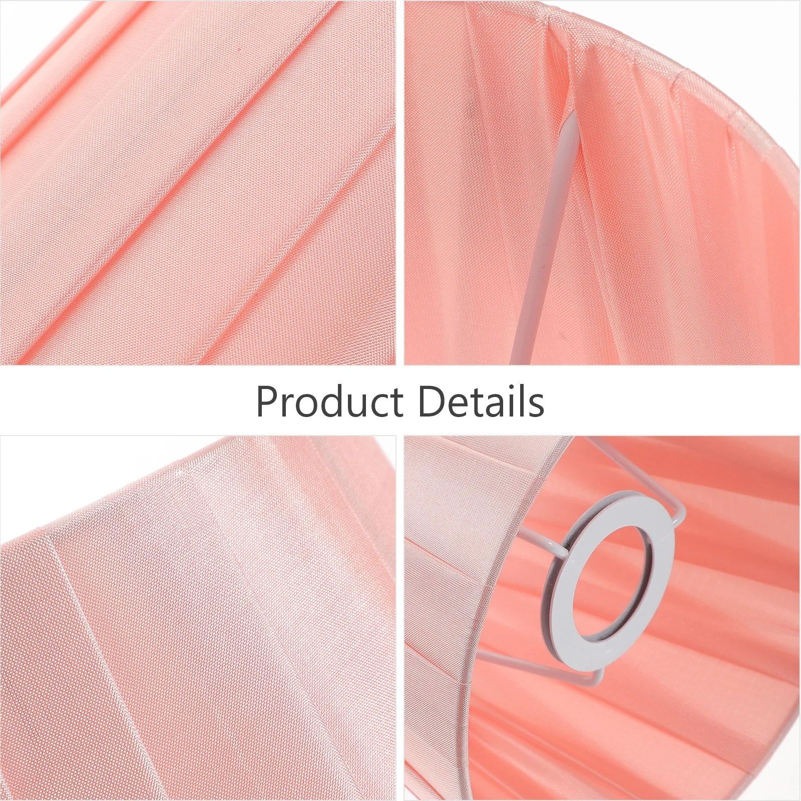 

Lamp Shade Accessories for Table Floor Desk Bedside Replacement Modern Cloth Iron Simple Home Bedroom Lampshades