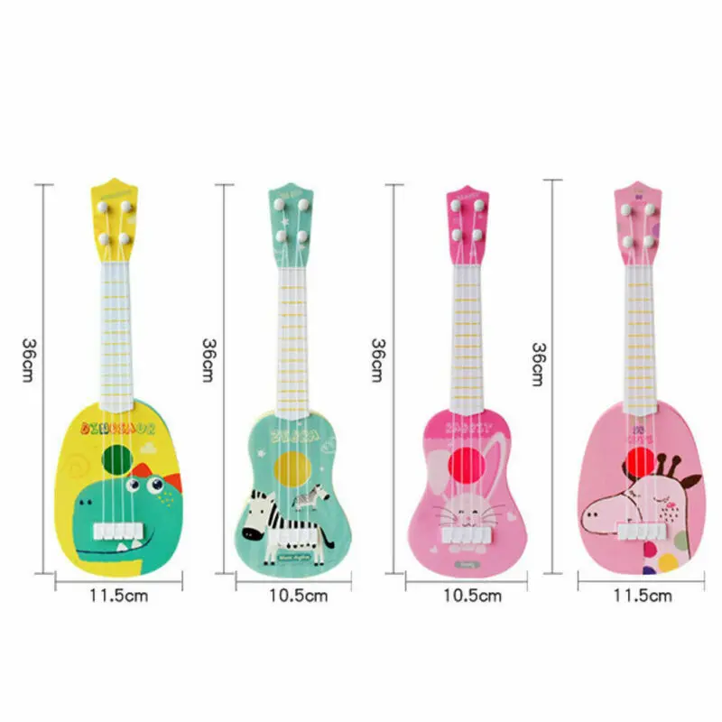 Fashion Kids Animal Ukulele Small Guitar Classical Musical Instrument Educational Toy Play Children Beginner  Fun Time HOT