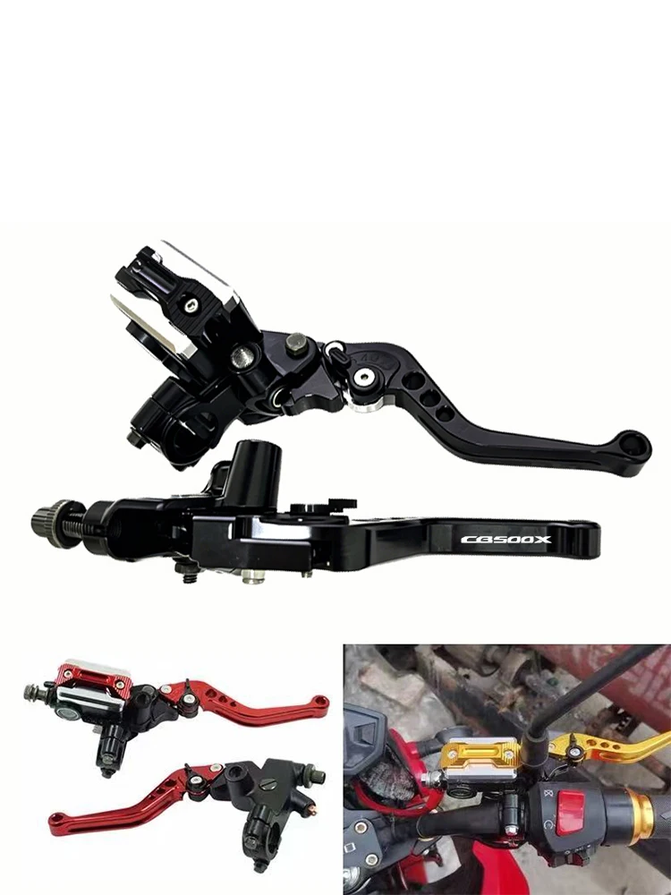 For Honda CB500X CB500F CB650R CB1100 CB 1000RR 600RR 650R 500X  1Pair Brake & Clutch Master Cylinder Levers