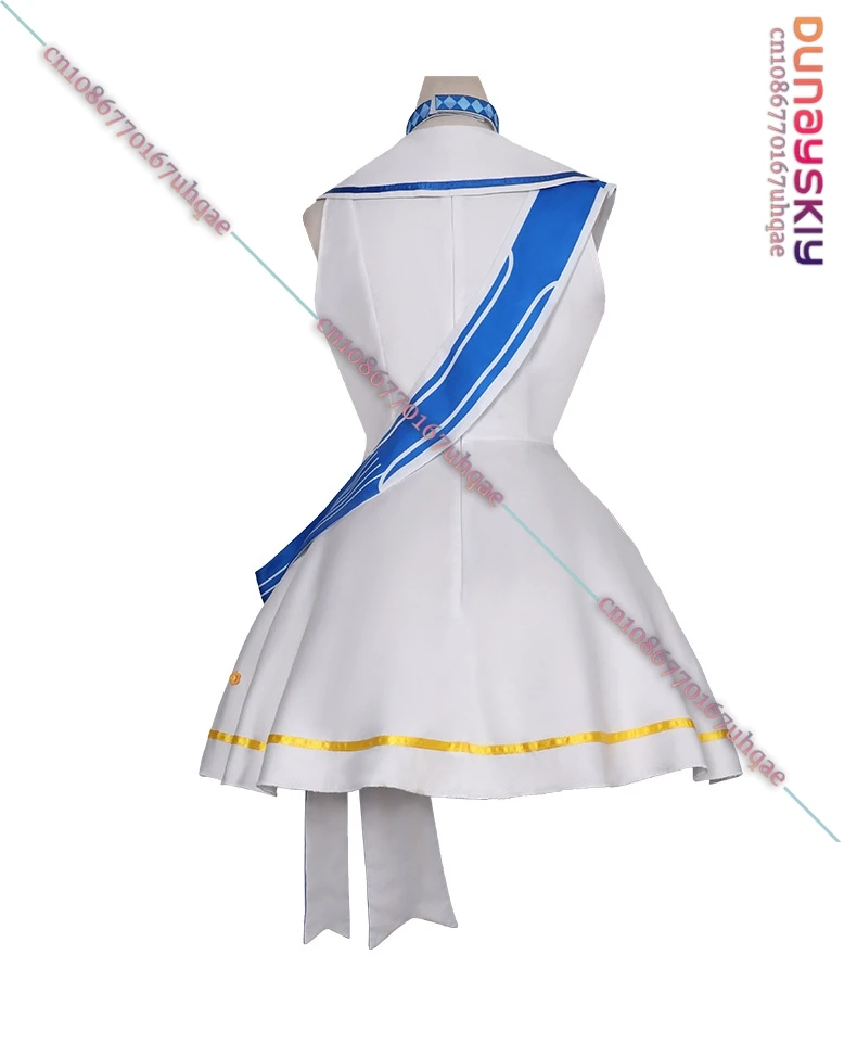 Amiya Game Arknights Cosplay Costume Supermarket Amiya Character Roleplay Outfit Halloween Comic Con Anime Role Play Dress Up view 5