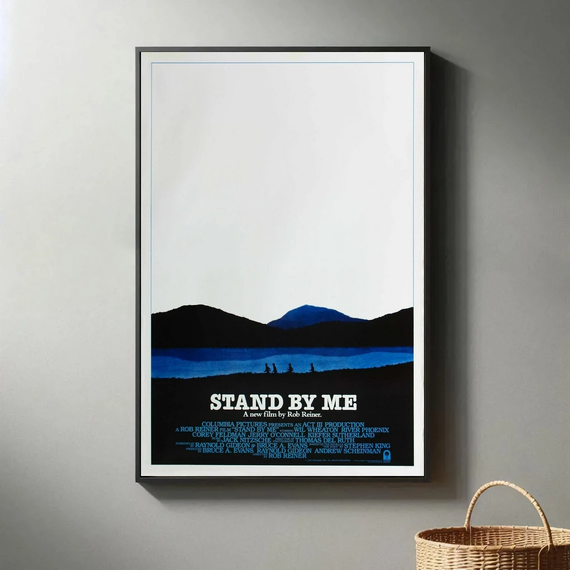 الوقوف مني الحد الأدنى ملصق الفيلم قماش الفن صور مطبوعة الملصقات الكلاسيكية والشعبية ديكور المنزل لوحات جدارية لا الإطار